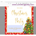 Christmas Party Welcome Sign with Bells,Holiday Party Welcome sign,(010ch)